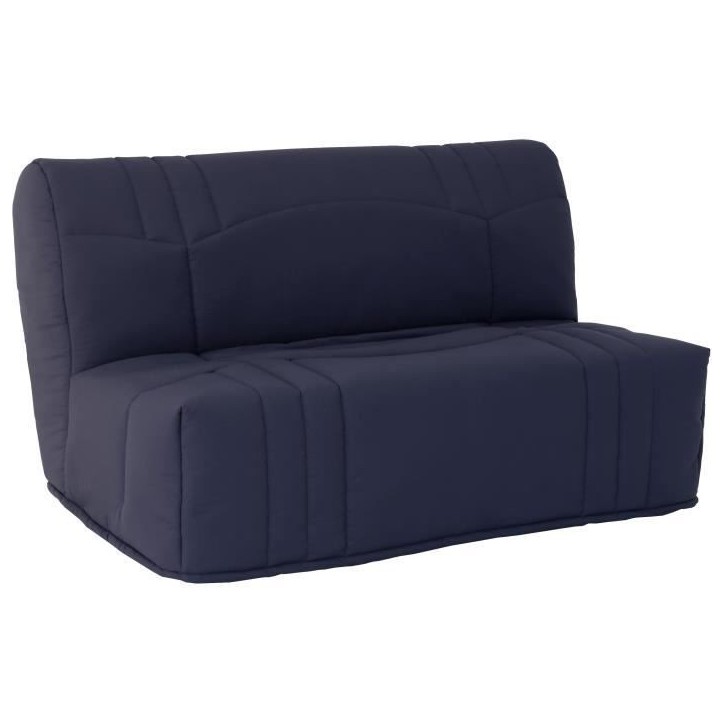 Banquette BZ DREAM - Tissu 100% Coton bleu foncé - Couchage 140x190 cm