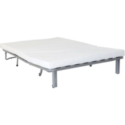 Banquette BZ DREAM - Tissu 100% Coton bleu foncé - Couchage 140x190 c