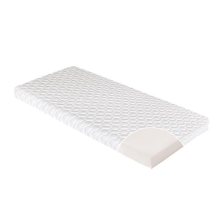 Matelas De Berceau Fresh CANDIDE 50x83x5cm, Sans Traitement, Idéal Cododo, Thermorégulant, Fabriqué En France, Garantie 5 Ans Matelas De Berceau Fresh CANDIDE 50x83x5cm, Sans Traitement, Idéal Cododo, Thermorégulant, Fabriqué En France, Garantie 5 Ans
