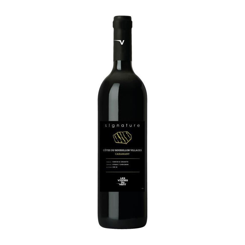 Les Vignes du Vent Signature Caramany 2022 Côtes du Roussillon Villag