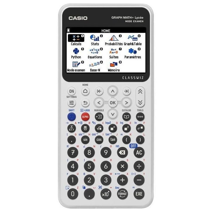 Calculatrice Casio Graph Math Plus - Calculatrice graphique Calculatrice Casio Graph Math Plus - Calculatrice graphique