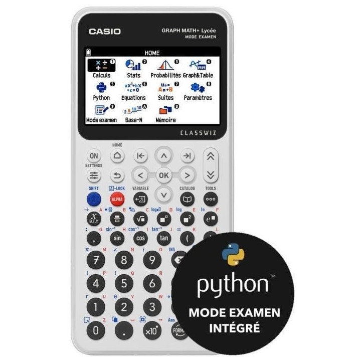 Calculatrice Casio Graph Math Plus - Calculatrice graphique Calculatrice Casio Graph Math Plus - Calculatrice graphique