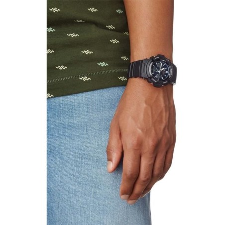 Montre - Casio - G-Shock Classic - Homme - Noir - Énergie solaire - Résistante aux chocs