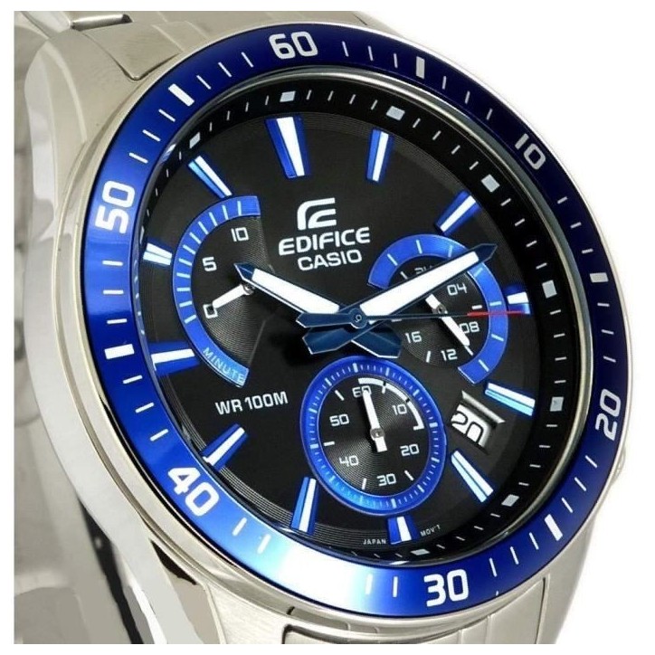 Montre - CASIO - Edifice EFR-552D-1A2VUEF - Quartz - Acier - Étanchéité 10 ATM