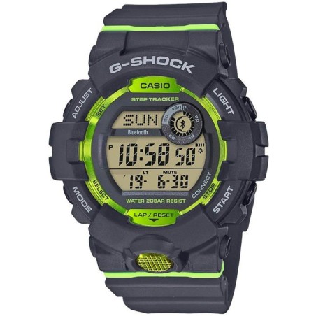 Montre en résine CASIO G-SHOCK Gris - Quartz - Verre minéral - Digit
