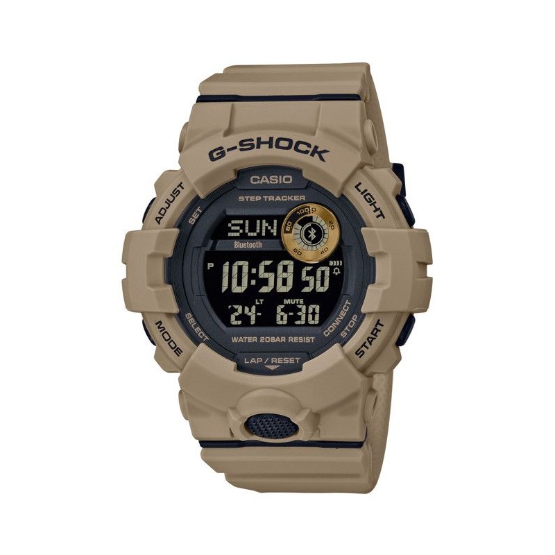 Montre sport CASIO G-Shock GBD-800UC-5ER beige - Bluetooth, étanche 2 Montre sport CASIO G-Shock GBD-800UC-5ER beige - Bluetooth, étanche 2