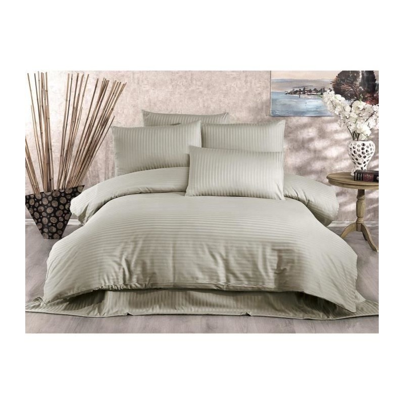 Parure de lit - 1 housse de couette 220x240 cm + 2 taies d'oreiller 60 Parure de lit - 1 housse de couette 220x240 cm + 2 taies d'oreiller 60