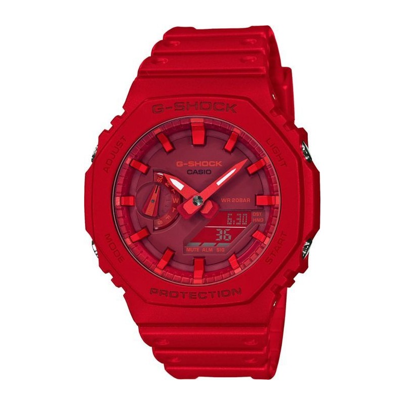 Montre CASIO G-SHOCK - Resitante aux chocs - Multifonctions - Rouge Montre CASIO G-SHOCK - Resitante aux chocs - Multifonctions - Rouge