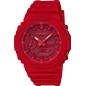 Montre CASIO G-SHOCK - Resitante aux chocs - Multifonctions - Rouge