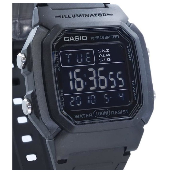 CASIO Montre W-800H-1BVES CASIO Montre W-800H-1BVES