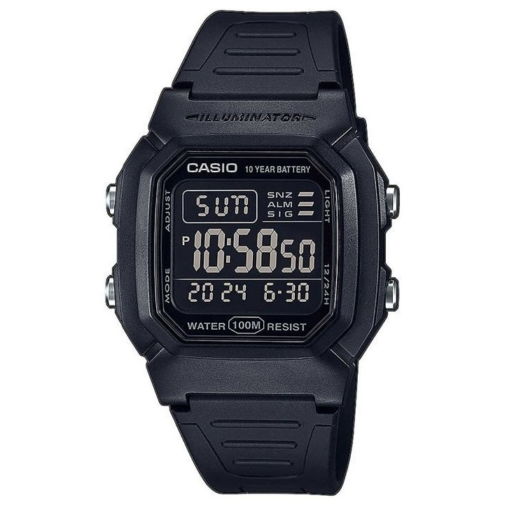 CASIO Montre W-800H-1BVES CASIO Montre W-800H-1BVES