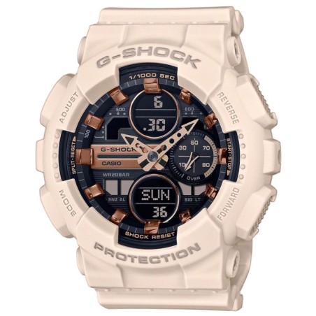 Montre - CASIO - G-Shock Classic Femme Blanc - Chrono 1/1000eme de s.