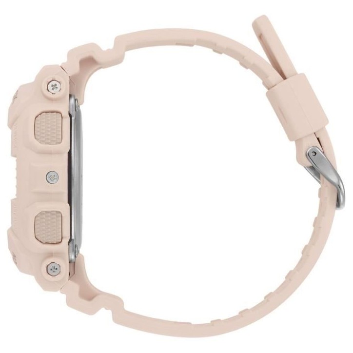 Montre - CASIO - G-Shock Classic Femme Blanc - Chrono 1/1000eme de s. - 5 alarmes - Etanche 20 bars
