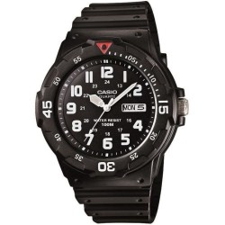 CASIO COLLECTION Montre Quartz MRW-200H-1BVEG - Noir