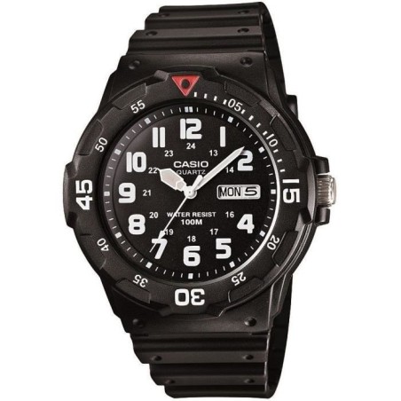 CASIO COLLECTION Montre Quartz MRW-200H-1BVEG - Noir