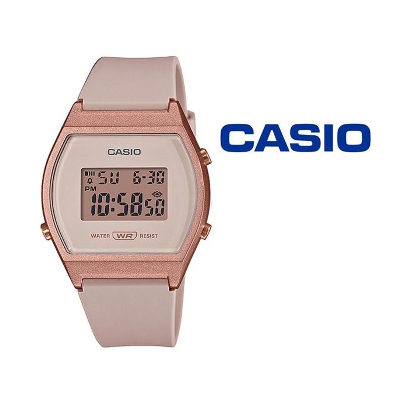 Montre Femme CASIO Collection Rose - Étanche 3 ATM - Chronometre - Co Montre Femme CASIO Collection Rose - Étanche 3 ATM - Chronometre - Co