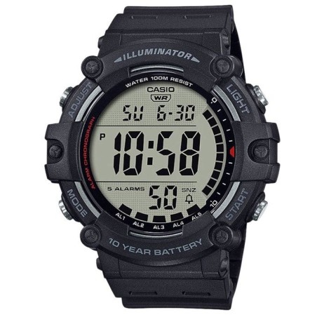 CASIO - Montre sport - Multifonctions - Noir