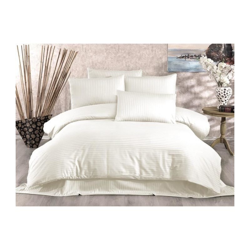 Parure de lit - 1 housse de couette 220 x 240 cm + 2 taies d'oreiller Parure de lit - 1 housse de couette 220 x 240 cm + 2 taies d'oreiller