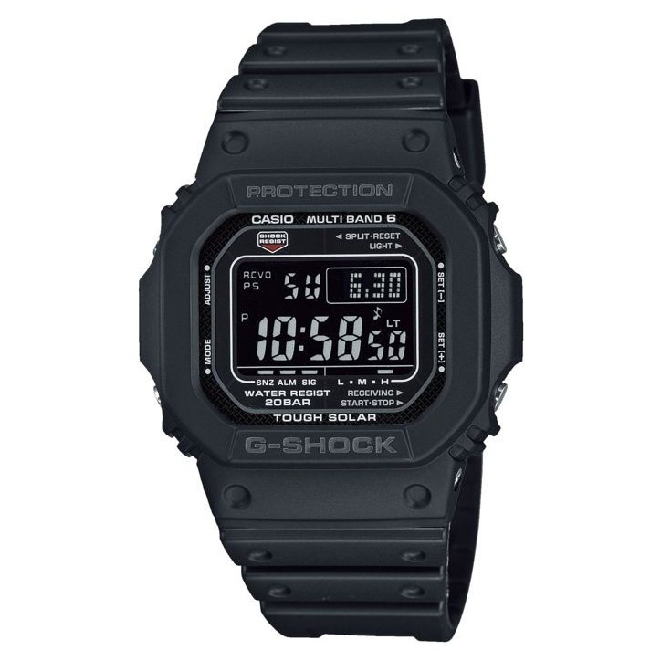 Montre - Casio - G-Shock The Origin - Homme - Noir - Énergie solaire - Étanchéité 20 Atm Montre - Casio - G-Shock The Origin - Homme - Noir - Énergie solaire - Étanchéité 20 Atm