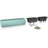 LECHUZA Jardiniere - Balconera Color 80 - 79 x 19 x 19 cm - Kit comple