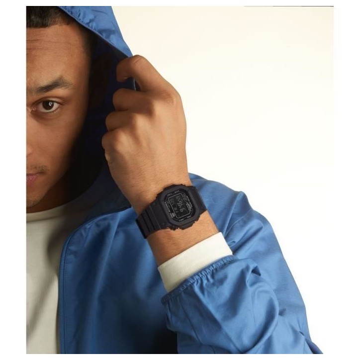 Montre - Casio - G-Shock The Origin - Homme - Noir - Énergie solaire - Étanchéité 20 Atm Montre - Casio - G-Shock The Origin - Homme - Noir - Énergie solaire - Étanchéité 20 Atm