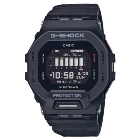 CASIO G-Shock GBD-200-1ER Montre - Résistante aux chocs - Multifoncti