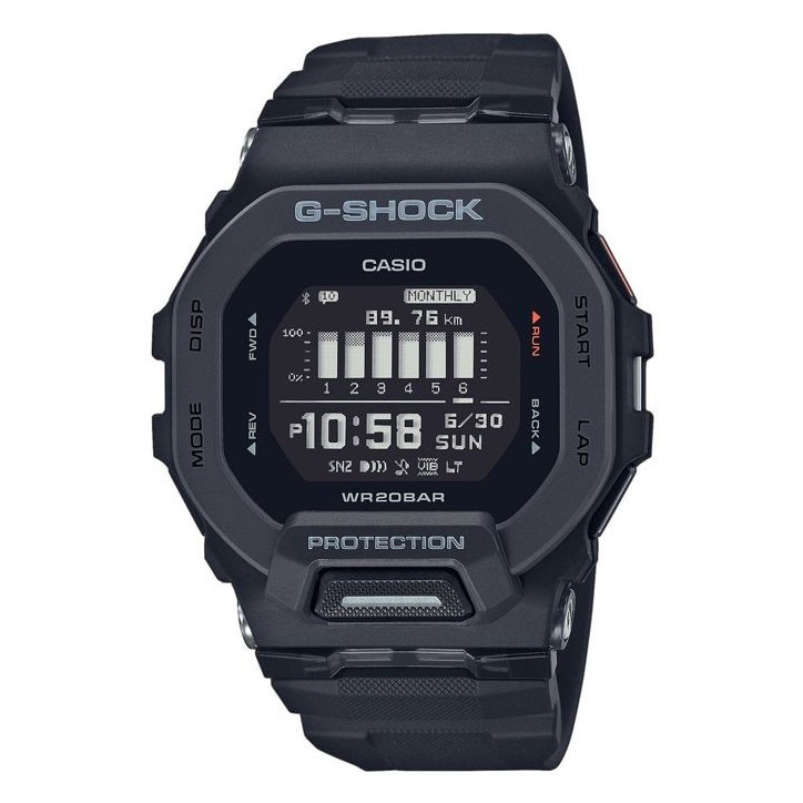 CASIO G-Shock GBD-200-1ER Montre - Résistante aux chocs - Multifonctions - Noir CASIO G-Shock GBD-200-1ER Montre - Résistante aux chocs - Multifonctions - Noir