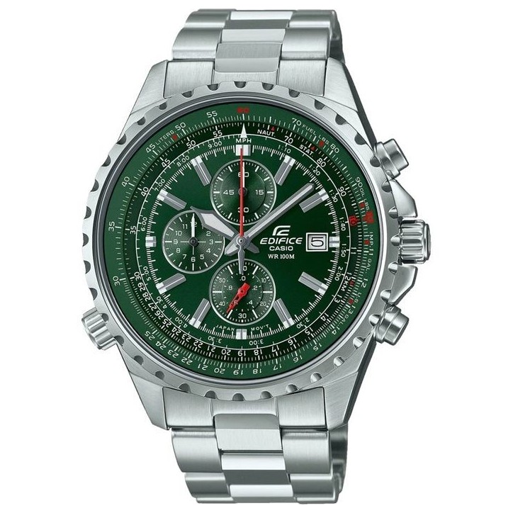 Montre en acier inoxydable EDIFICE - CASIO - Gris - Quartz - Verre minéral - Analogique Montre en acier inoxydable EDIFICE - CASIO - Gris - Quartz - Verre minéral - Analogique