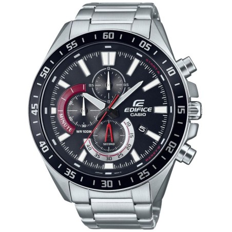 CASIO - Montre en acier inoxydable - EDIFICE - Gris