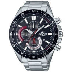 CASIO - Montre en acier inoxydable - EDIFICE - Gris