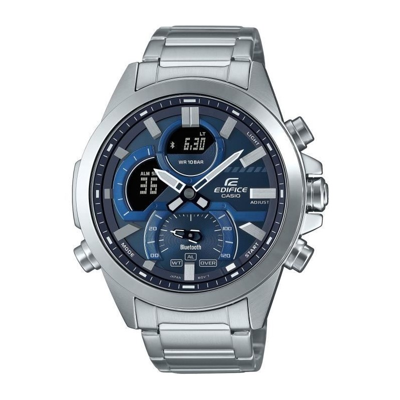 Montre - CASIO - ECB-30D-2AEF - 52,3mm - Bleu Montre - CASIO - ECB-30D-2AEF - 52,3mm - Bleu