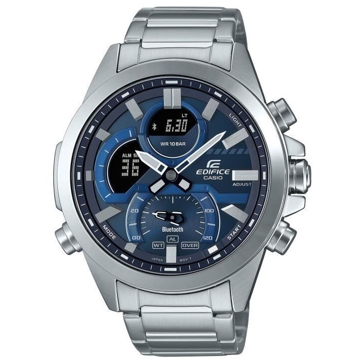 Montre - CASIO - ECB-30D-2AEF - 52,3mm - Bleu Montre - CASIO - ECB-30D-2AEF - 52,3mm - Bleu