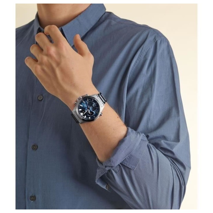 Montre - CASIO - ECB-30D-2AEF - 52,3mm - Bleu Montre - CASIO - ECB-30D-2AEF - 52,3mm - Bleu