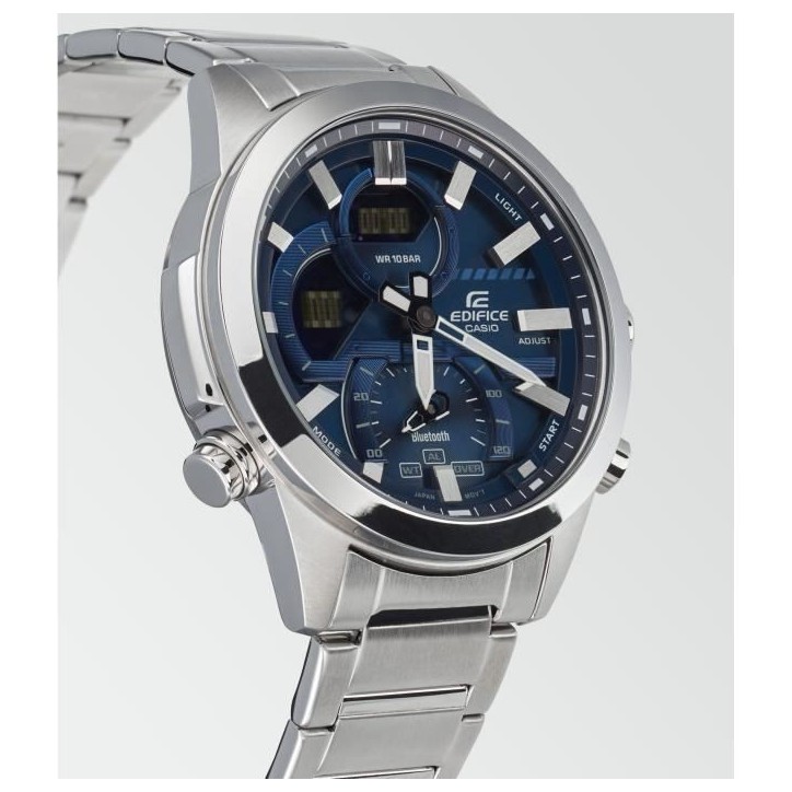 Montre - CASIO - ECB-30D-2AEF - 52,3mm - Bleu Montre - CASIO - ECB-30D-2AEF - 52,3mm - Bleu