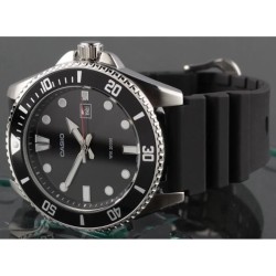 Montre - Casio - Collection Homme - Noir et Acier - Étanchéité 20 b