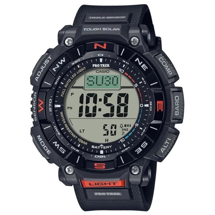 Montre - CASIO - PRG-340-1ER - 54,7mm - Noir