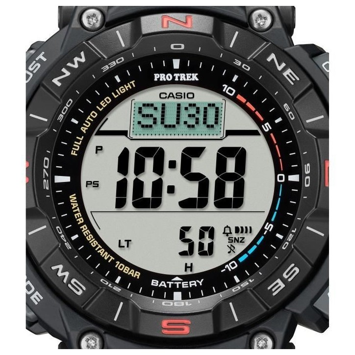 Montre - CASIO - PRG-340-1ER - 54,7mm - Noir