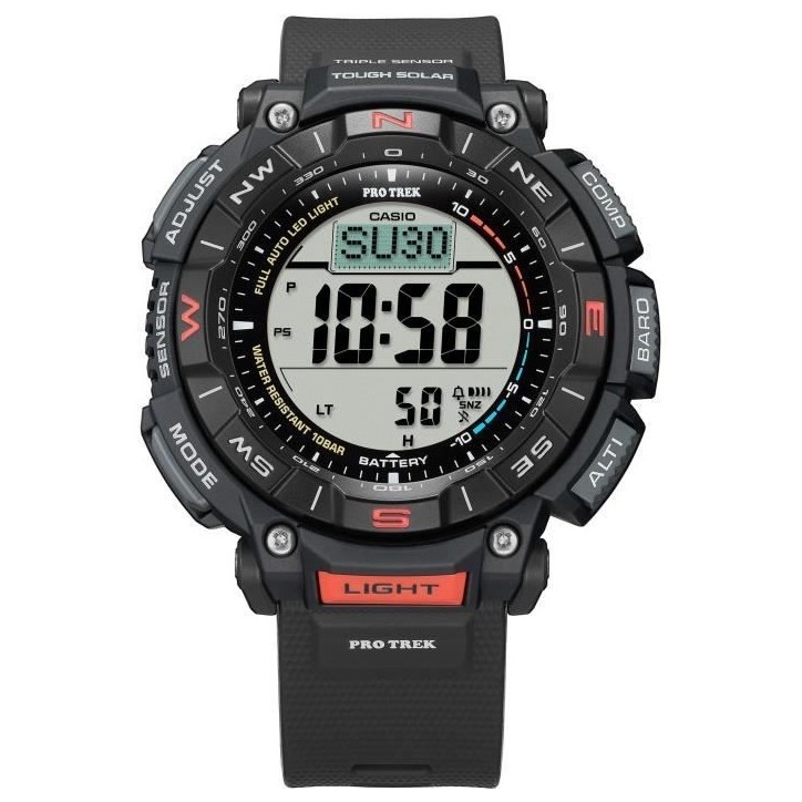 Montre - CASIO - PRG-340-1ER - 54,7mm - Noir