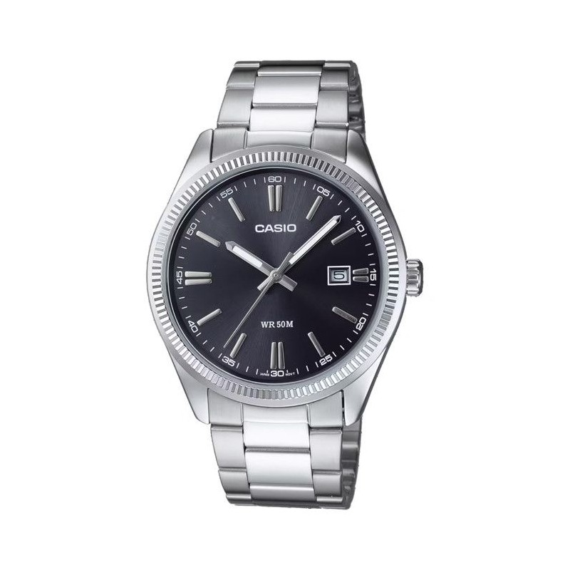 Montre Homme - CASIO - Collection Mtp-1302d-1a1vef - Aiguilles fluores Montre Homme - CASIO - Collection Mtp-1302d-1a1vef - Aiguilles fluores
