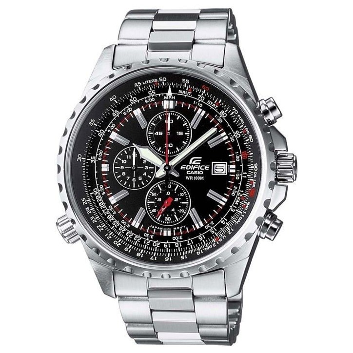 CASIO - Montre en acier inoxydable - EDIFICE - Gris CASIO - Montre en acier inoxydable - EDIFICE - Gris