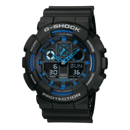 Montre - G SHOCK - GA-100-1A2ER - Résine - Étanchéité 20 Atm - Dig