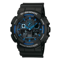 Montre - G SHOCK - GA-100-1A2ER - Résine - Étanchéité 20 Atm - Dig