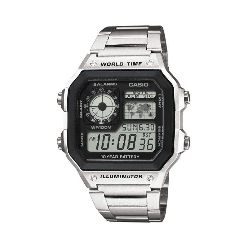 CASIO Montre AE1200WHD1AVEF Homme CASIO Montre AE1200WHD1AVEF Homme