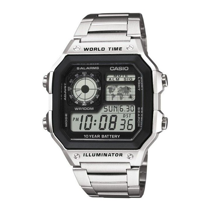 CASIO Montre AE1200WHD1AVEF Homme CASIO Montre AE1200WHD1AVEF Homme