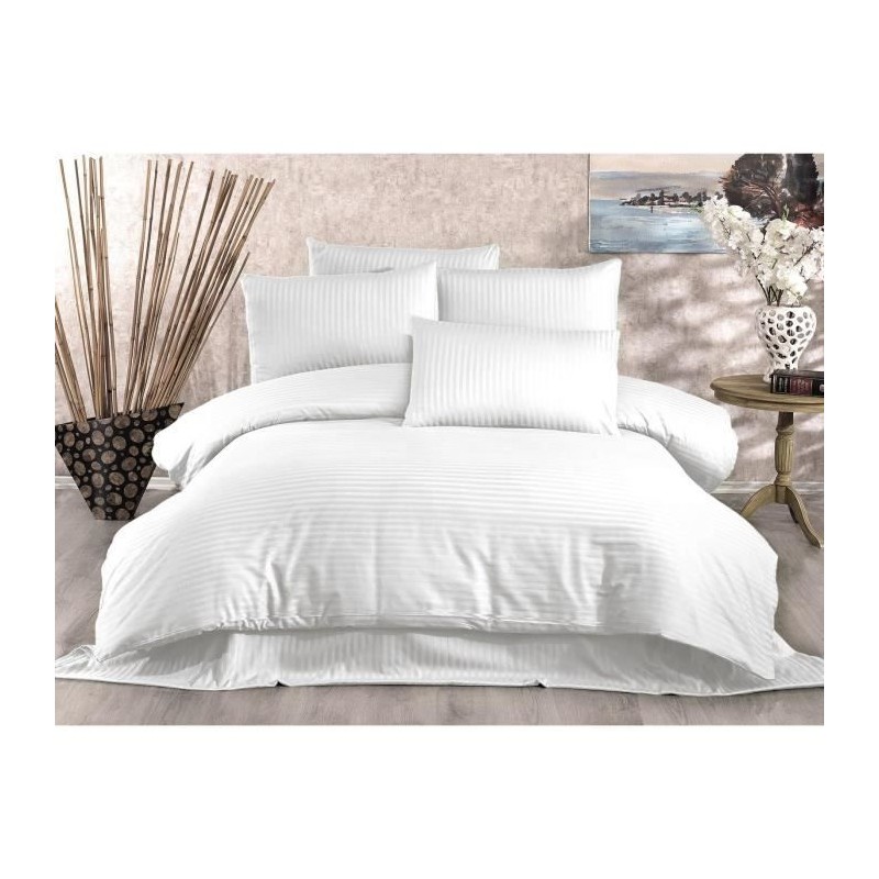 Parure de lit - 1 housse de couette 220 x 240 cm + 2 taies d'oreiller Parure de lit - 1 housse de couette 220 x 240 cm + 2 taies d'oreiller