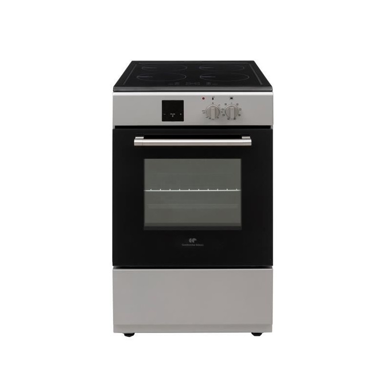 Cuisiniere a induction - CONTINENTAL EDISON - CECI3FCS2 - 4 feux - 50