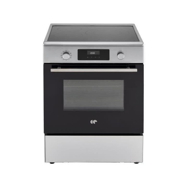 Cuisiniere induction - CONTINENTAL EDISON - CECI60FPS - 3 feux - L60 x H85 x P60 cm - Silver Cuisiniere induction - CONTINENTAL EDISON - CECI60FPS - 3 feux - L60 x H85 x P60 cm - Silver