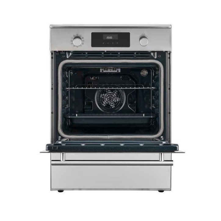 Cuisiniere induction - CONTINENTAL EDISON - CECI60FPS - 3 feux - L60 x H85 x P60 cm - Silver Cuisiniere induction - CONTINENTAL EDISON - CECI60FPS - 3 feux - L60 x H85 x P60 cm - Silver