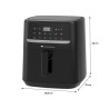 Friteuse a air sans huile - CONTINENTAL EDISON - CEFR240092L - 1800 W Friteuse a air sans huile - CONTINENTAL EDISON - CEFR240092L - 1800 W