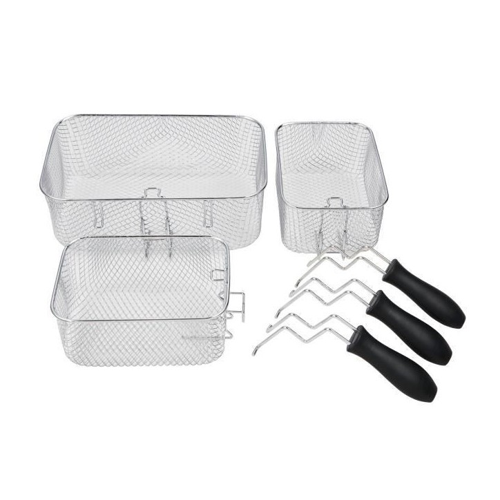Friteuse - CONTINENTAL EDISON - CEFR5IN3P - 5 L - 3 paniers Friteuse - CONTINENTAL EDISON - CEFR5IN3P - 5 L - 3 paniers